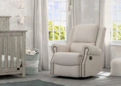 Delta Children Dylan Nursery Recliner Glider Swivel Chair Gliders & Rocking Chairs