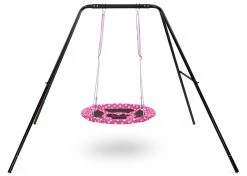 Delta Children Minnie Mouse 40-Inch Saucer Swing For Kids 12 Delta Children Minnie Mouse 40-Inch Saucer Swing For Kids