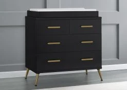 Delta Children Sloane 4 Drawer Dresser With Changing Top Dressers & Changing Tables