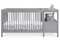 Delta Children Baby Cribs Zoe 5-in-1 Convertible Crib And Changer