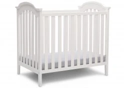 Delta Children Baby Cribs Farmhouse Mini Baby Crib With 2.75-inch Mattress