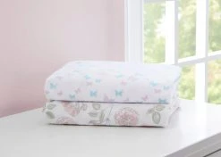 Delta Children What's New Garden Party Fitted Crib Sheets - 2 Pack