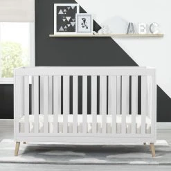 Delta Children Essex 4-in-1 Convertible Crib Baby Cribs
