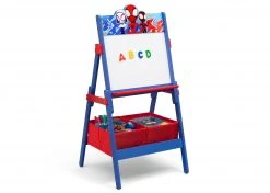 Delta Children Spidey And His Amazing Friends Wooden Activity Easel With Storage Easels