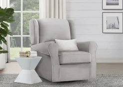 Delta Children Morgan Upholstered Glider Gliders & Rocking Chairs