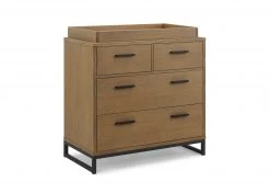 Delta Children Dressers Foundry 4 Drawer Dresser With Changing Top