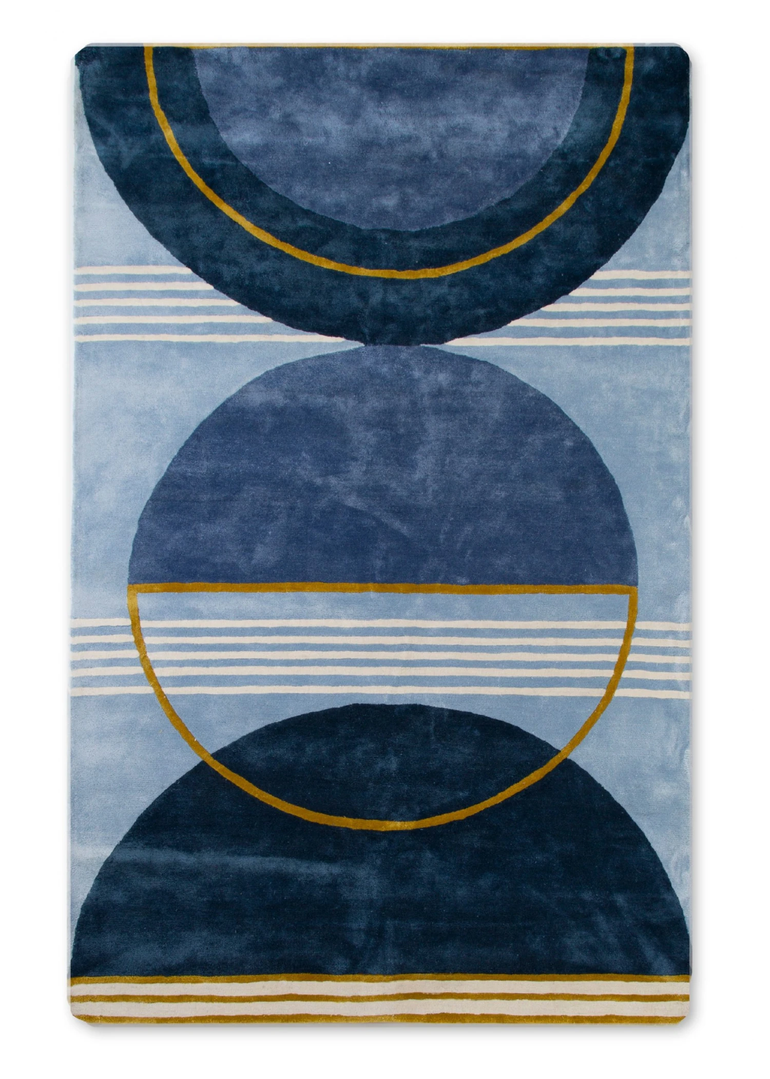 Delta Children Blue Abstract Hand-Tufted Area Rug 5x8 What's New 5 Delta Children Blue Abstract Hand-Tufted Area Rug 5x8 What's New