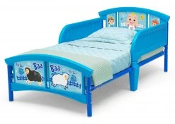 Delta Children CoComelon Plastic Toddler Bed Toddler Beds