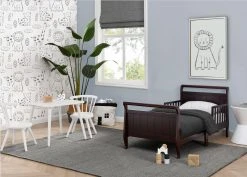 Delta Children Wood Sleigh Toddler Bed Toddler Beds