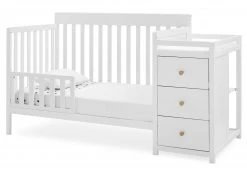 Delta Children Flynn 5-in-1 Convertible Crib And Changer