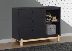 Delta Children Poppy 3 Drawer Dresser With Cubbies