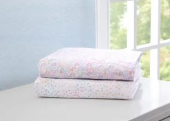 Delta Children What's New Rainbow Confetti Fitted Crib Sheets - 2 Pack