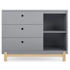Delta Children Poppy 3 Drawer Dresser With Cubbies