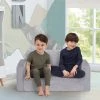 Delta Children Cozee Flip-Out Sherpa And Suede 2-in-1 Convertible Sofa To Lounger For Kids What's New