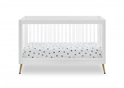 Delta Children Sloane 4-in-1 Acrylic Convertible Crib What's New