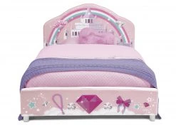 Delta Children Twin Beds & Headboards Princess Upholstered Twin Bed