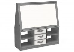 Delta Children At-Home Artist Center – Deluxe Double-Sided Easel & Storage Unit