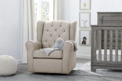 Delta Children Gliders & Rocking Chairs Emma Nursery Glider Swivel Rocker Chair