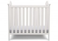 Delta Children Baby Cribs Farmhouse Mini Baby Crib With 2.75-inch Mattress