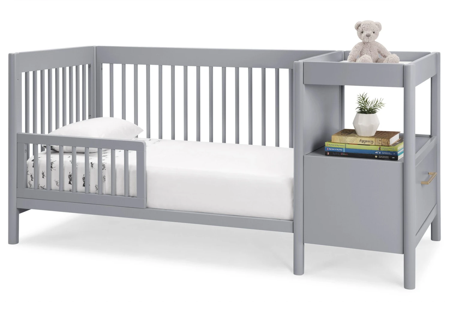 Delta Children Baby Cribs Zoe 5-in-1 Convertible Crib And Changer 6 Delta Children Baby Cribs Zoe 5-in-1 Convertible Crib And Changer