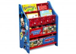 Delta Children Mickey Mouse Toy And Book Organizer Storage