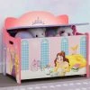 Delta Children Storage Princess Deluxe Toy Box
