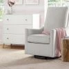 Delta Children Andie Nursery Glider Swivel Chair With LiveSmart Fabric Gliders & Rocking Chairs