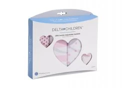 Delta Children Swaddles Little Lambs Adjustable Swaddle Wrap - Size Small/Medium, Fits Babies 0-3 Months/7-14 Lbs., 4-Pack