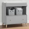 Delta Children Essex Convertible Changing Table With Drawer Dressers & Changing Tables