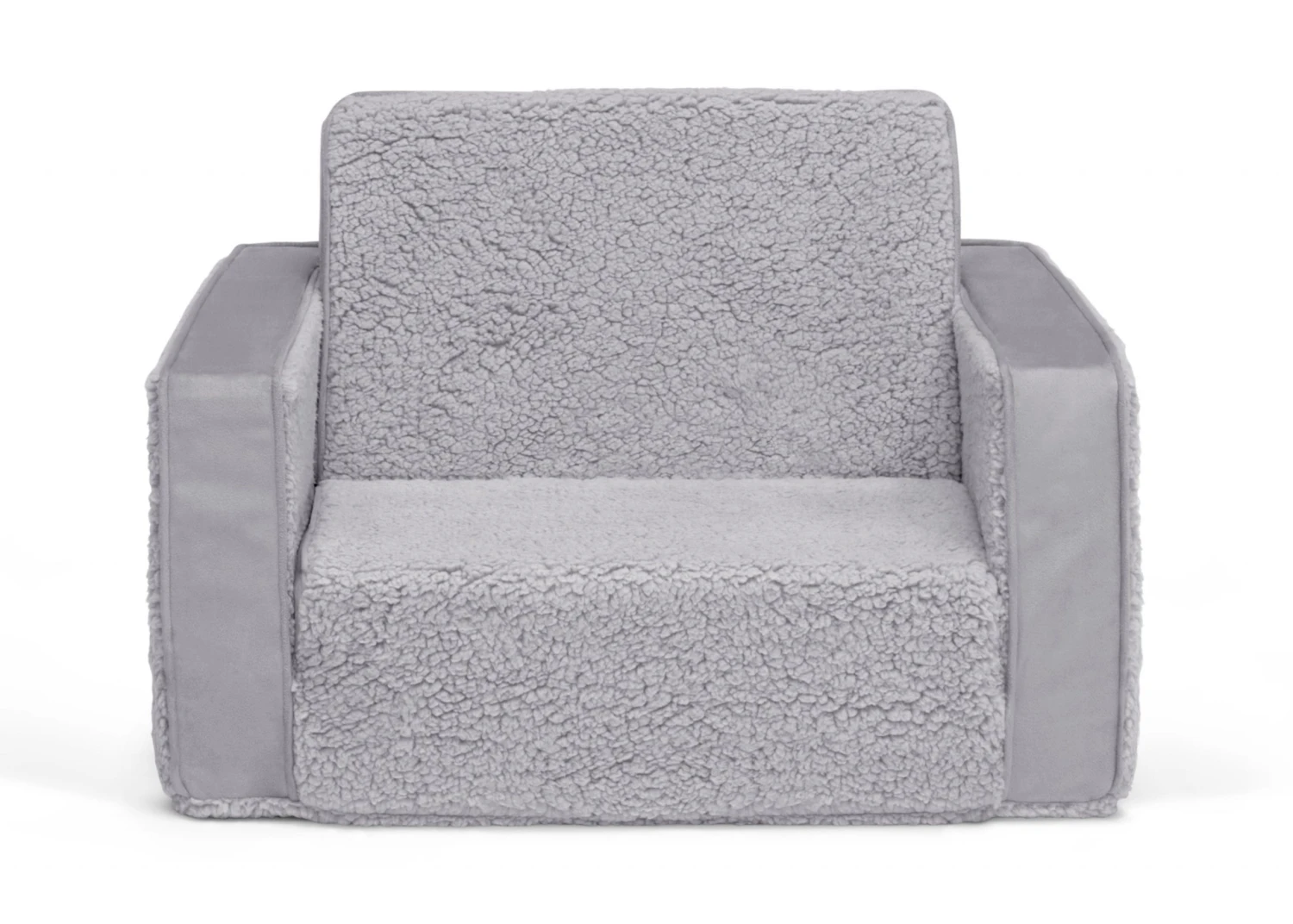 Delta Children Cozee Flip-Out Sherpa And Suede 2-in-1 Convertible Chair To Lounger For Kids Kids’ Chairs 4 Delta Children Cozee Flip-Out Sherpa And Suede 2-in-1 Convertible Chair To Lounger For Kids Kids’ Chairs