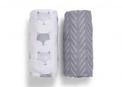 Delta Children Indie Fox Fitted Crib Sheets - 2 Pack 12 Delta Children Indie Fox Fitted Crib Sheets - 2 Pack