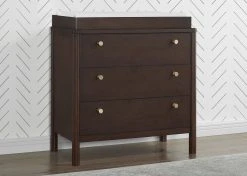 Delta Children Remy 3 Drawer Dresser With Changing Top Dressers & Changing Tables