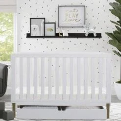 Delta Children Baby Cribs Hendrix 4-in-1 Convertible Crib