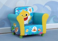 Delta Children Baby Shark Upholstered Chair Kids’ Chairs