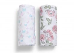 Delta Children What's New Garden Party Fitted Crib Sheets - 2 Pack