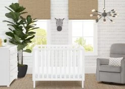 Delta Children Baby Cribs Gio Mini Crib With 2.75-Inch Mattress