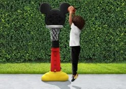 Delta Children Mickey Mouse Plastic Basketball Set Toys & Play