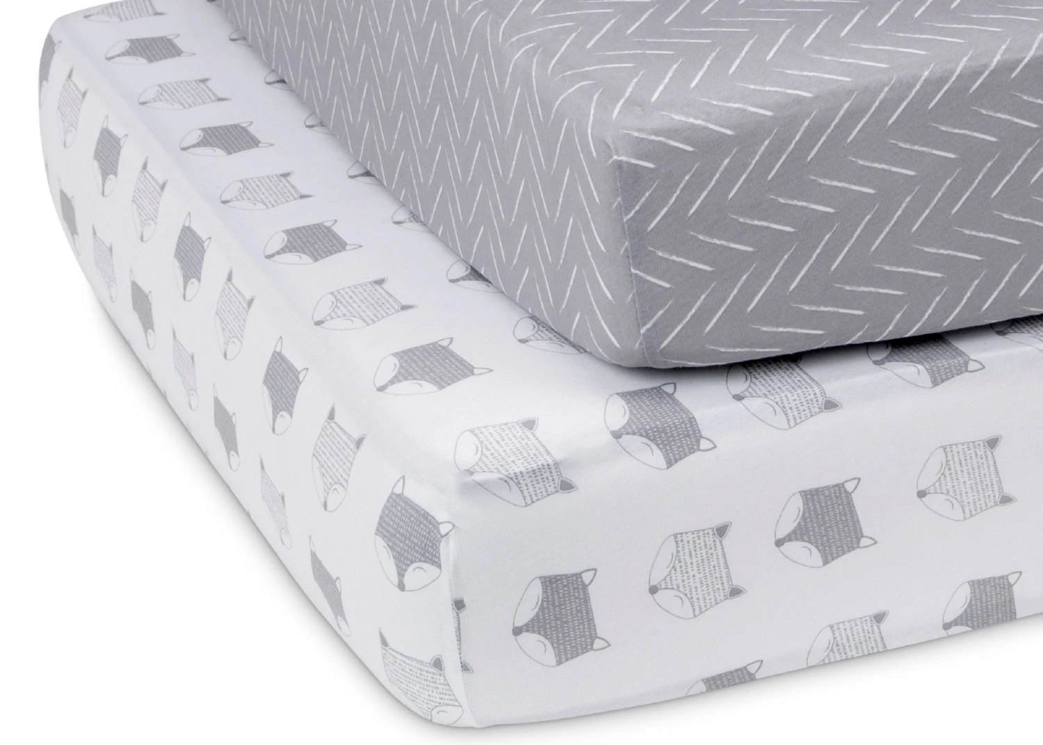 Delta Children Indie Fox Fitted Crib Sheets - 2 Pack 5 Delta Children Indie Fox Fitted Crib Sheets - 2 Pack
