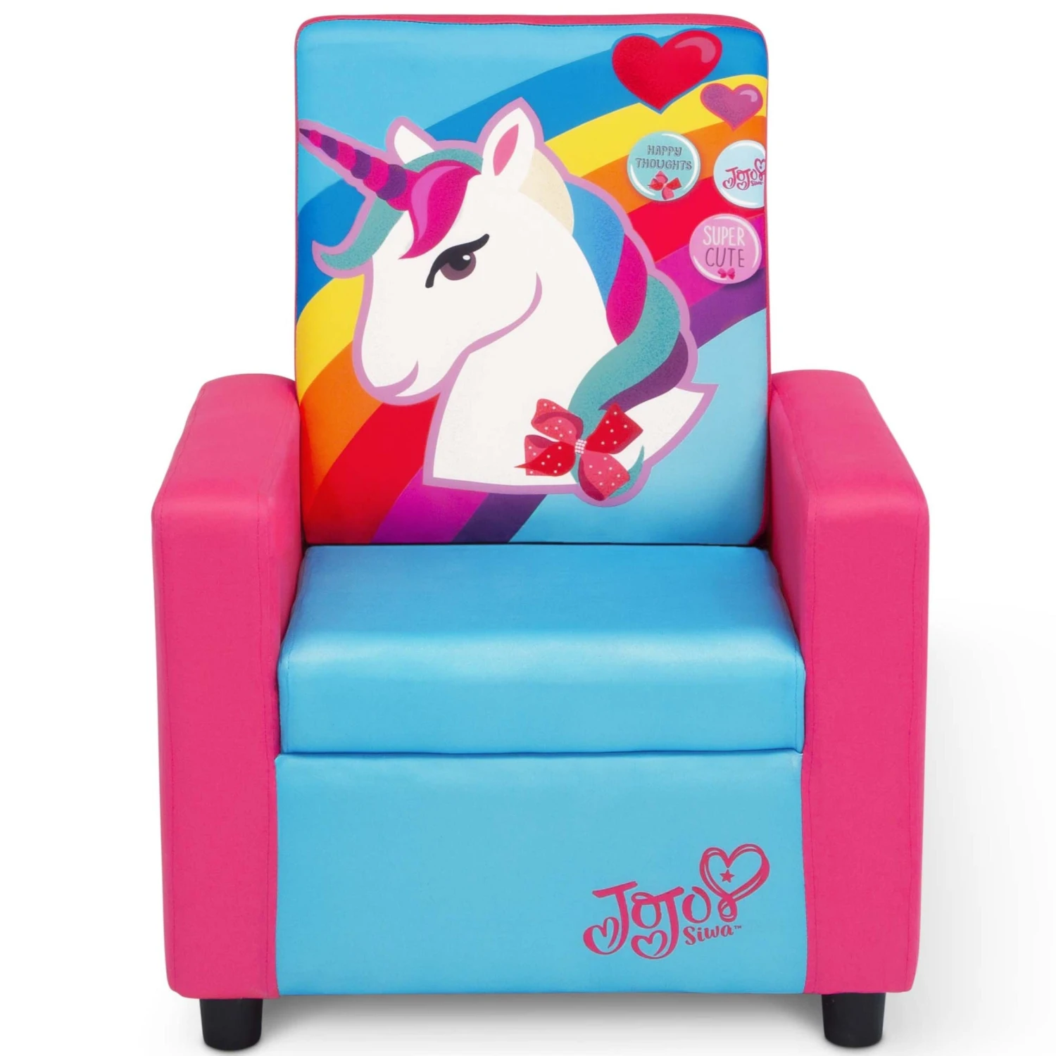 Delta Children Kids’ Chairs JoJo Siwa High Back Upholstered Chair 8 Delta Children Kids’ Chairs JoJo Siwa High Back Upholstered Chair