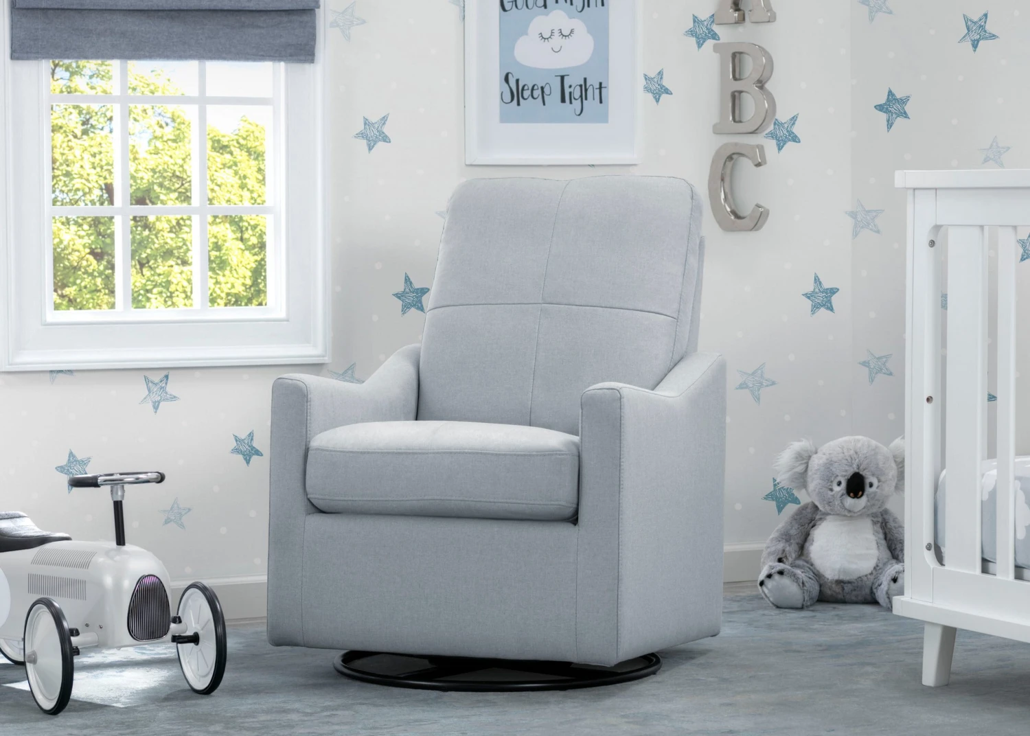Delta Children Kenwood Nursery Glider Swivel Rocker Chair