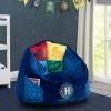 Delta Children Harry Potter Cozee Fluffy Chair, Kid Size (For Kids Up To 10 Years Old)