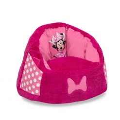 Delta Children Minnie Mouse Cozee Fluffy Chair, Toddler Size (for Kids Up To 6 Years Old) 9 Delta Children Minnie Mouse Cozee Fluffy Chair, Toddler Size (for Kids Up To 6 Years Old)