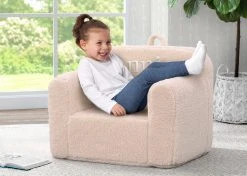 Delta Children What's New Personalized Cozee Sherpa Chair For Kids