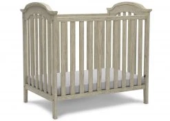 Delta Children Baby Cribs Farmhouse Mini Baby Crib With 2.75-inch Mattress