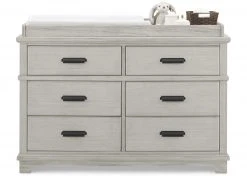 Simmons Kids Asher 6 Drawer Dresser With Changing Top Dressers & Changing Tables