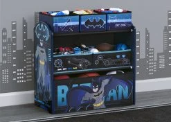 Delta Children Storage Batman 6 Bin Design And Store Toy Organizer
