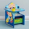 Delta Children CoComelon Chair Desk With Storage Bin Activity Desks