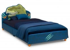 Delta Children Dinosaur Upholstered Twin Bed