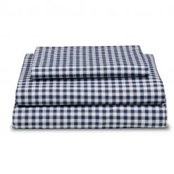 Delta Children Navy Gingham 3-Piece Twin Sheet Set What's New