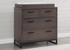 Delta Children Dressers Foundry 4 Drawer Dresser With Changing Top
